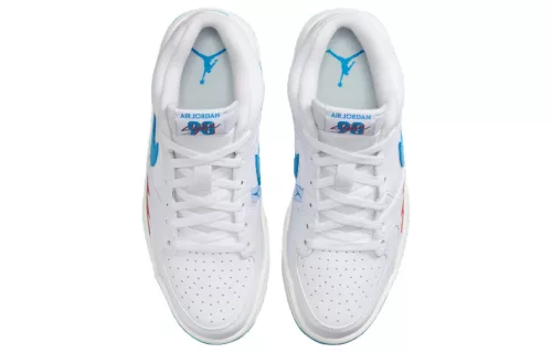 Jordan Stadium 90 White Dark Powder Blue (Women's) alacsony szárú sneaker – termékfotó, oldalnézet