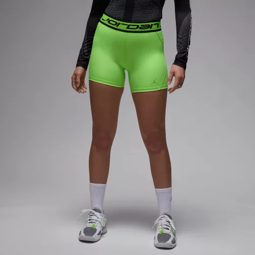Jordan Sport Women's 5" Shorts Electric Green – termékfotó, oldalnézet