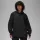Jordan Flight Fleece Women's Satin-Lined Pullover Hoodie Black – termékfotó, oldalnézet