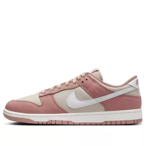 Nike Dunk Low PRM Red Stardust alacsony szárú sneaker – termékfotó, oldalnézet