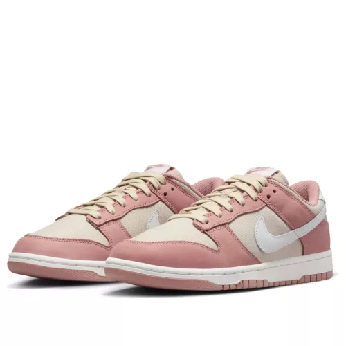 Nike Dunk Low PRM Red Stardust alacsony szárú sneaker – termékfotó, oldalnézet