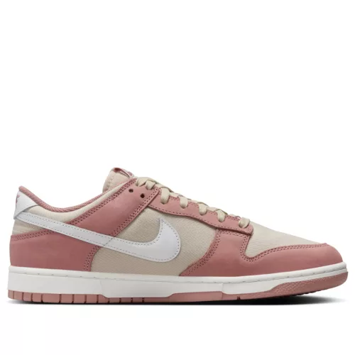 Nike Dunk Low PRM Red Stardust alacsony szárú sneaker – termékfotó, oldalnézet