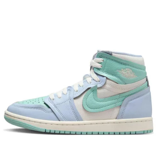 Jordan 1 High Method of Make Hydrogen Blue (Women's) magas szárú sneaker – termékfotó, oldalnézet