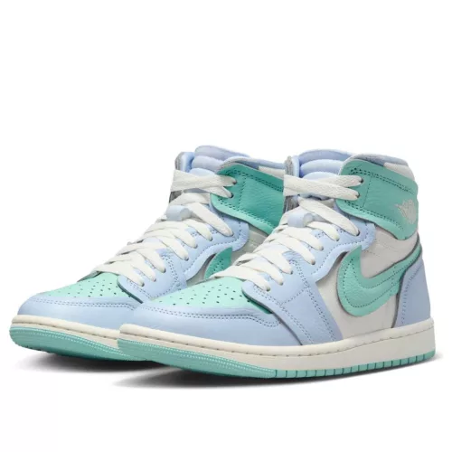 Jordan 1 High Method of Make Hydrogen Blue (Women's) magas szárú sneaker – termékfotó, oldalnézet
