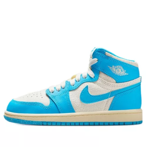 Jordan 1 Retro High OG UNC Reimagined (PS) magas szárú sneaker – termékfotó, oldalnézet