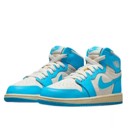 Jordan 1 Retro High OG UNC Reimagined (PS) magas szárú sneaker – termékfotó, oldalnézet