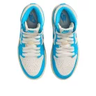 Jordan 1 Retro High OG UNC Reimagined (PS) magas szárú sneaker – termékfotó, oldalnézet