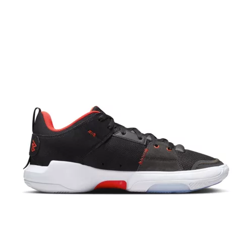 Jordan One Take 5 Black Habanero Red (GS) alacsony szárú sneaker – termékfotó, oldalnézet
