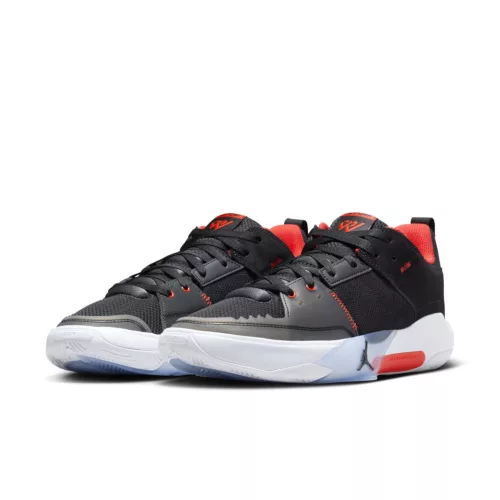 Jordan One Take 5 Black Habanero Red (GS) alacsony szárú sneaker – termékfotó, oldalnézet