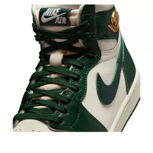 Jordan 1 Retro High Fir Pro Green (Women's) magas szárú sneaker – termékfotó, oldalnézet