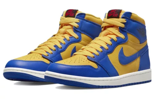 Jordan 1 Retro High OG Reverse Laney (Women's) magas szárú sneaker – termékfotó, oldalnézet