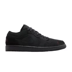Jordan 1 Low SE Craft Dark Smoke Grey Varsity Red alacsony szárú sneaker – termékfotó, oldalnézet