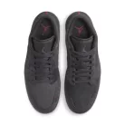 Jordan 1 Low SE Craft Dark Smoke Grey Varsity Red alacsony szárú sneaker – termékfotó, oldalnézet
