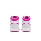 Jordan 1 Mid Fire Pink (GS) közepes szárú sneaker – termékfotó, oldalnézet