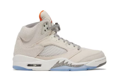 Jordan 5 Retro SE Craft Light Orewood Brown férfi magas szárú utcai sneaker barna narancs szürke