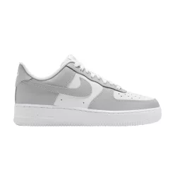Nike Air Force 1 Low '07 Light Smoke Grey White alacsony szárú sneaker – termékfotó, oldalnézet