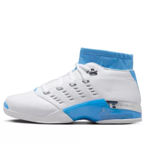 Jordan 17 Retro Low SP University Blue (2024) alacsony szárú sneaker – termékfotó, oldalnézet