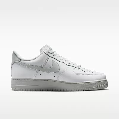 Nike Air Force 1 '07 Summit White Strata Grey alacsony szárú sneaker – termékfotó, oldalnézet
