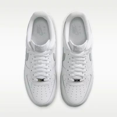 Nike Air Force 1 '07 Summit White Strata Grey alacsony szárú sneaker – termékfotó, oldalnézet