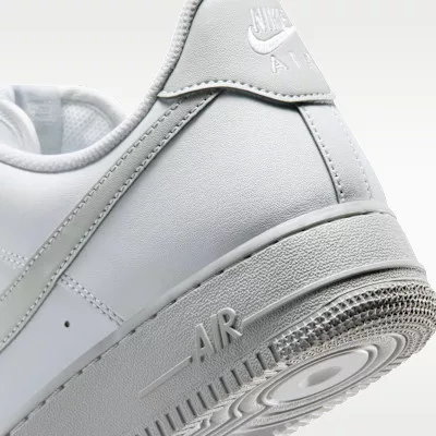 Nike Air Force 1 '07 Summit White Strata Grey alacsony szárú sneaker – termékfotó, oldalnézet