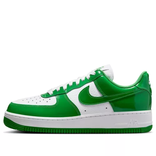 Nike Air Force 1 Low '07 Kelly Green Patent (Women's) alacsony szárú sneaker – termékfotó, oldalnézet