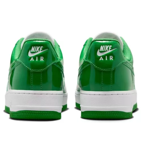 Nike Air Force 1 Low '07 Kelly Green Patent (Women's) alacsony szárú sneaker – termékfotó, oldalnézet