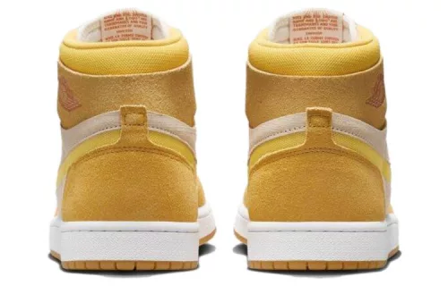 Jordan 1 High Zoom Air CMFT 2 Yellow Ochre (Women's) magas szárú sneaker – termékfotó, oldalnézet