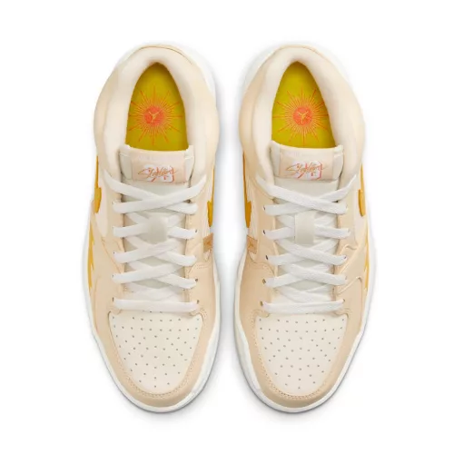 Jordan Stadium 90 Pale Vanilla Coconut Milk Tour Yellow Yellow Ochre (Women's) alacsony szárú sneaker – termékfotó, oldalnézet