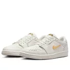 Jordan 1 Low Method of Make Sail Metallic Gold alacsony szárú sneaker – termékfotó, oldalnézet