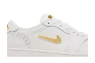 Jordan 1 Low Method of Make Sail Metallic Gold (Women's) női alacsony szárú utcai sneaker krém