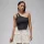 Jordan Women's Asymmetrical Ribbed Tank Off Noir – termékfotó, oldalnézet