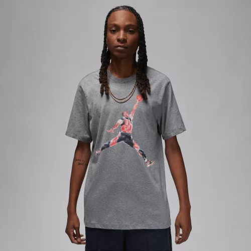 Jordan Brand Men's T-Shirt Carbon Heather – termékfotó, oldalnézet