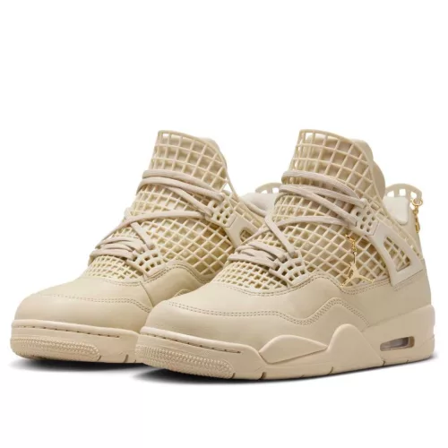 Jordan 4 Retro Net Rattan (Women's) alacsony szárú sneaker – termékfotó, oldalnézet