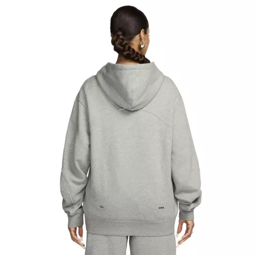 Nike x NOCTA CS Pullover Hoodie Dark Grey Heather/Matte Silver/Black – termékfotó, oldalnézet