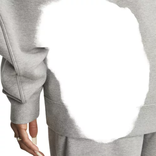 Nike x NOCTA CS Pullover Hoodie Dark Grey Heather/Matte Silver/Black – termékfotó, oldalnézet