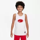 Nike Culture of Basketball Older Kids' Reversible Jersey White/University Red/University Red – termékfotó, oldalnézet