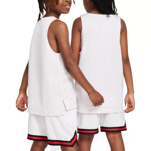 Nike Culture of Basketball Older Kids' Reversible Jersey White/University Red/University Red – termékfotó, oldalnézet