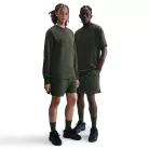 NOCTA Cardinal Fleece Shorts Cargo Khaki/Team Red – termékfotó, oldalnézet