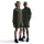 NOCTA Cardinal Fleece Shorts Cargo Khaki/Team Red – termékfotó, oldalnézet
