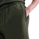 NOCTA Cardinal Fleece Shorts Cargo Khaki/Team Red – termékfotó, oldalnézet