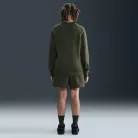 NOCTA Cardinal Fleece Shorts Cargo Khaki/Team Red – termékfotó, oldalnézet