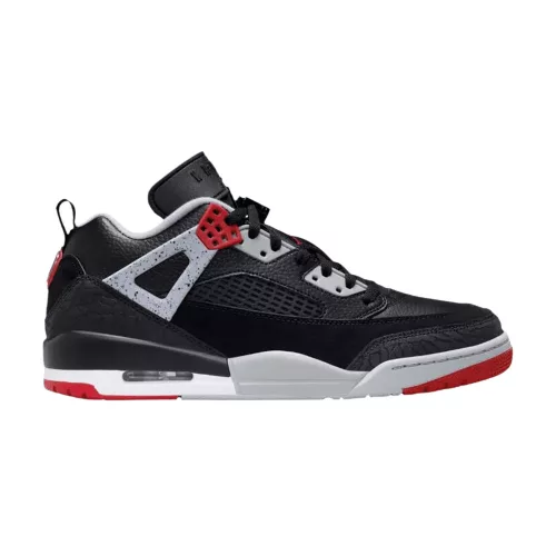 Jordan Spizike Low Black Cement alacsony szárú sneaker – termékfotó, oldalnézet