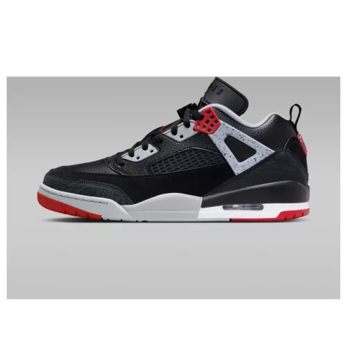 Jordan Spizike Low Black Cement alacsony szárú sneaker – termékfotó, oldalnézet