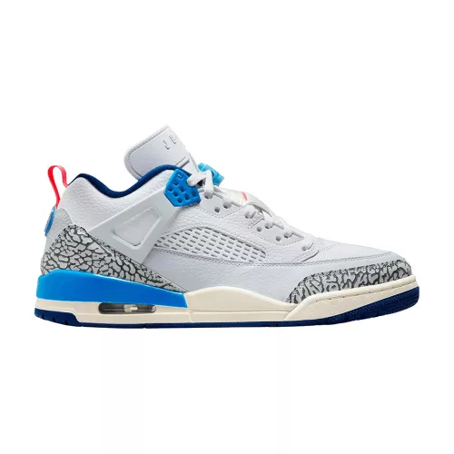 Jordan Spizike Low White Blue Void alacsony szárú sneaker – termékfotó, oldalnézet