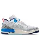 Jordan Spizike Low White Blue Void alacsony szárú sneaker – termékfotó, oldalnézet