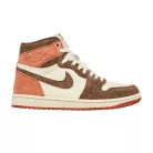 Jordan 1 Retro High OG SP Dusted Clay (Women's) magas szárú sneaker – termékfotó, oldalnézet