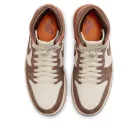 Jordan 1 Retro High OG SP Dusted Clay (Women's) magas szárú sneaker – termékfotó, oldalnézet