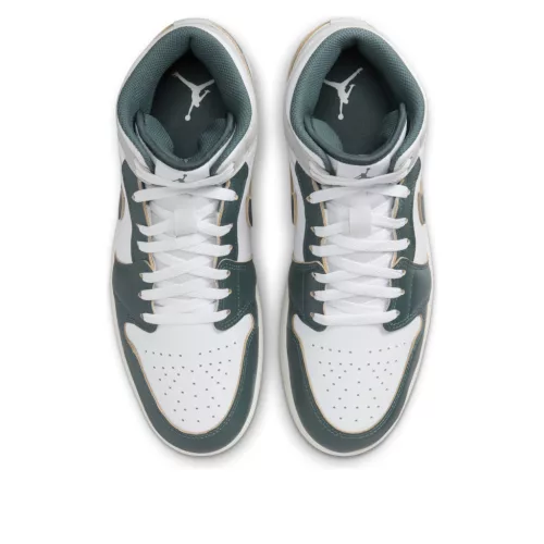 Jordan 1 Mid SE Oxidized Green közepes szárú sneaker – termékfotó, oldalnézet