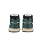 Jordan 1 Mid SE Oxidized Green (Women's) közepes szárú sneaker – termékfotó, oldalnézet