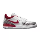 Jordan Legacy 312 Low White Cement Gym Red (Women's) alacsony szárú sneaker – termékfotó, oldalnézet